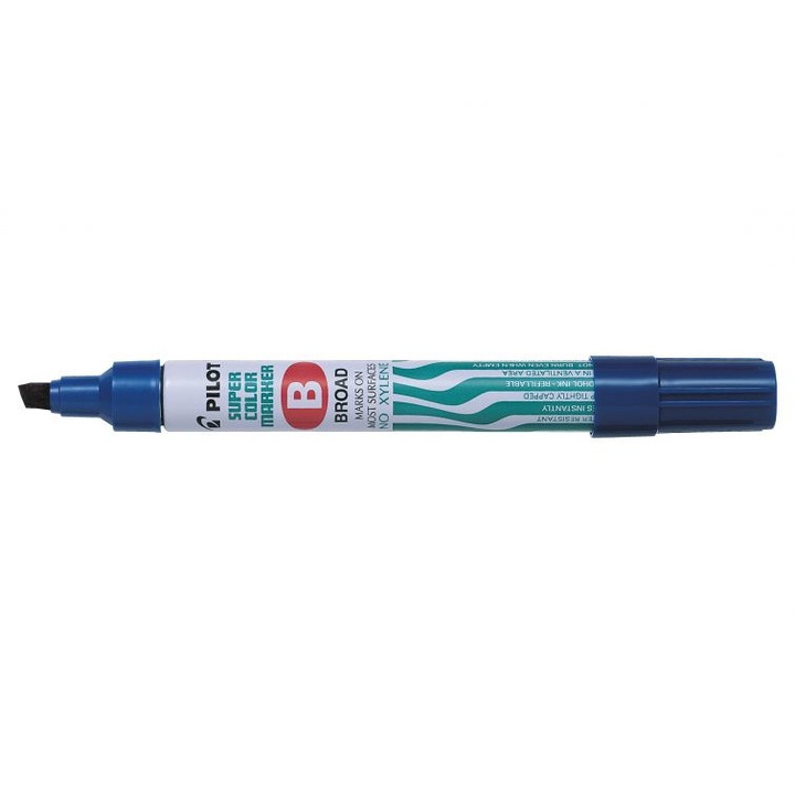 Marker permanent, Pilot, Albastru