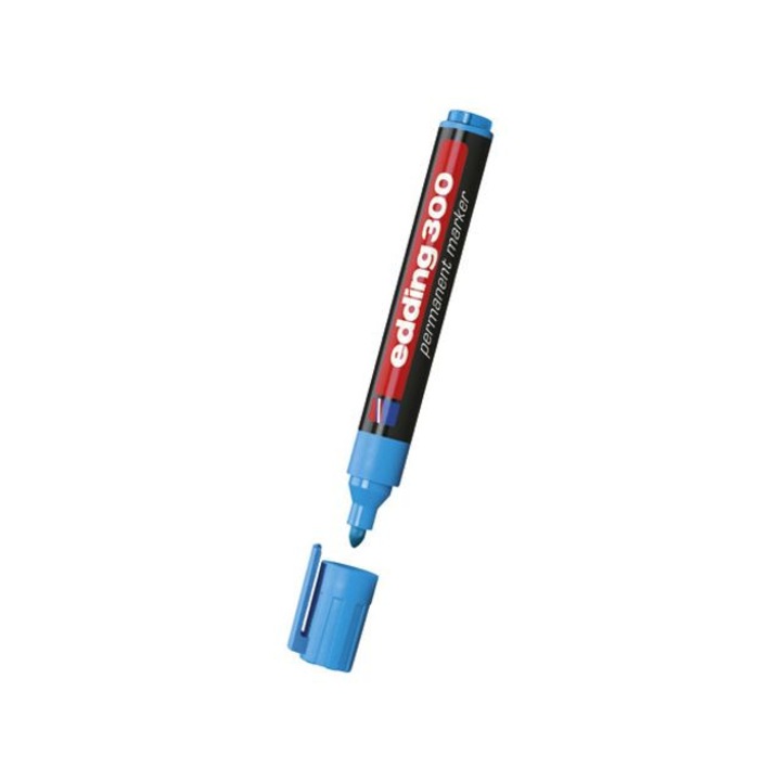 Marker permanent, Edding, Albastru