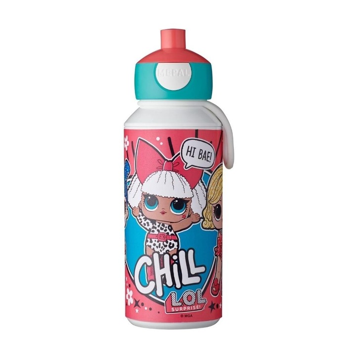 Sticla, Mepal, Plastic, 400 ml, Multicolor