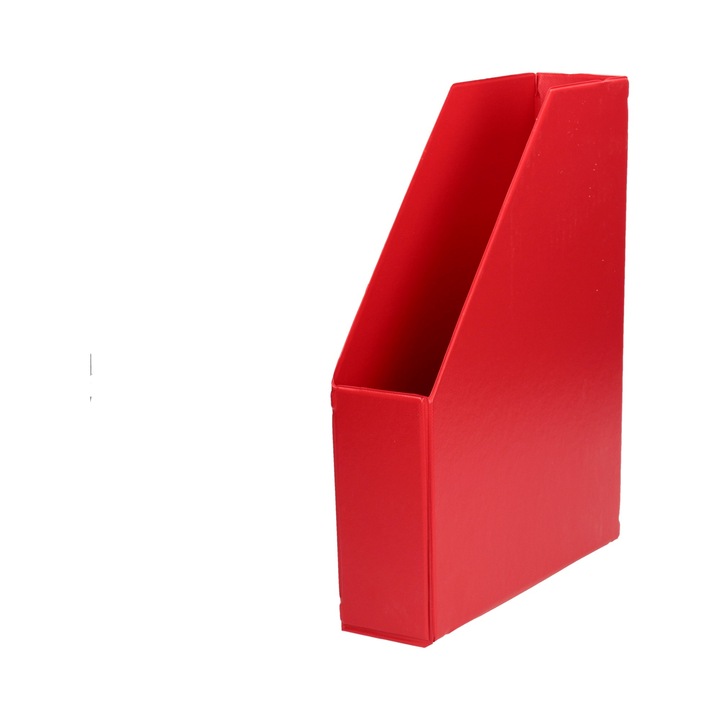 Стойка за офис артикули, Esselte, PVC, 70 мм, червена