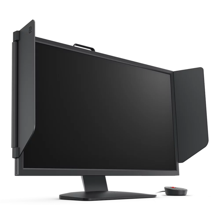 TN BenQ LED Gamer monitor, 24,5" Full HD, Display Port, 360 Hz, Vesa, szürke/fekete