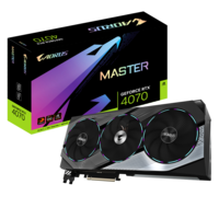 Placa video Gigabyte GeForce RTX 4070 AORUS MASTER, 12GB GDDR6X, 192-bit