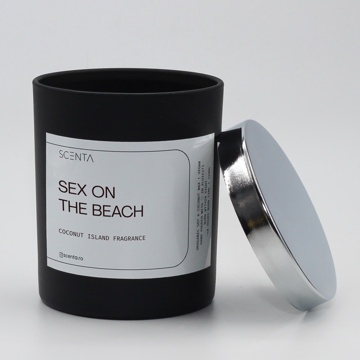 Lumanare parfumata, Scenta, Sex on the beach, 160 ml