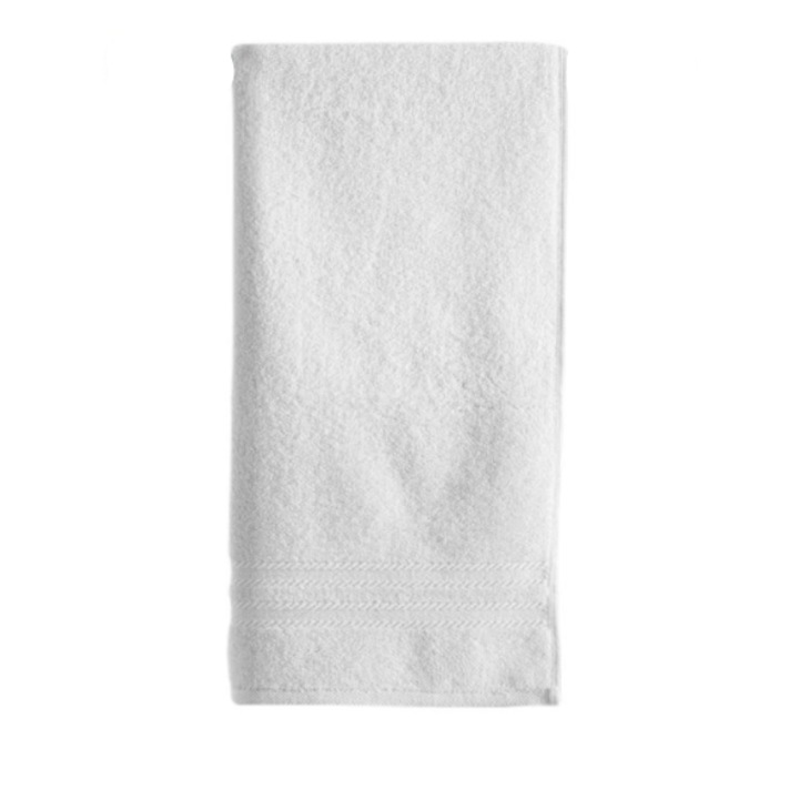 Хавлия за баня Спод Игли и Нитки, 70х140см, Памук, Бяла