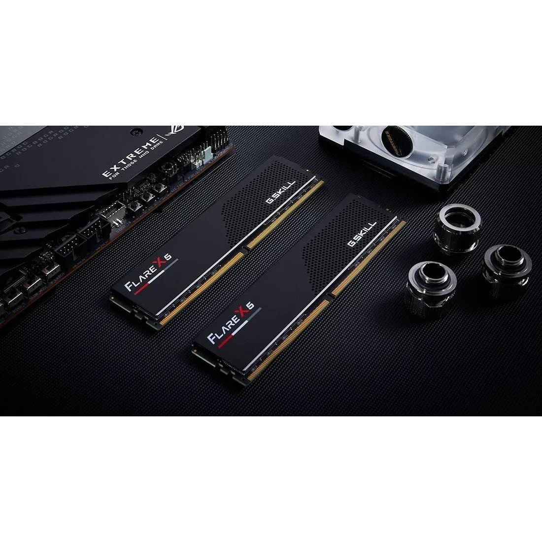 Memorie G.SKILL Flare X5 Black 32GB (2x16GB) DDR5 6000MHz CL32