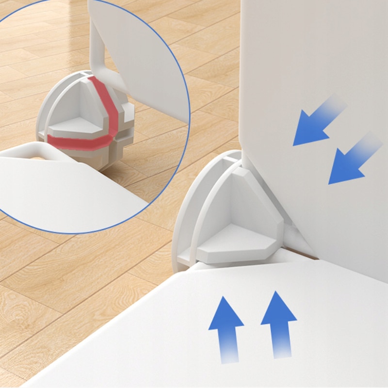 Dulap modular pentru haine, BADU, 8 rafturi, 110x47x147 cm, Alb - eMAG.ro