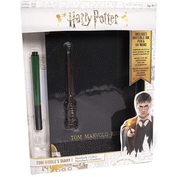 Комплект дневник с химикал и пръчка, Paladone, колекция Хари Потър