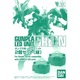 Set figurine Gundam, Bandai, Gunpla, LED verde, 2 unitati