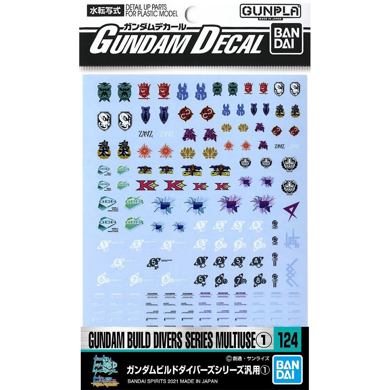 Stickere Gundam, Bandai, Multicolor - eMAG.ro