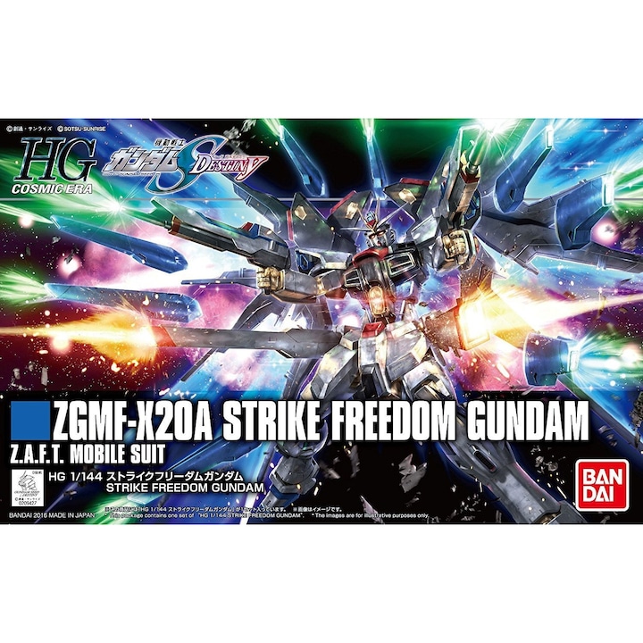 Figurina Articulata Hg Gundam Strike Freedom Revive 1/144