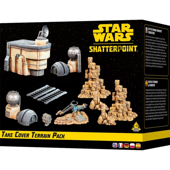 Star Wars Shatterpoint Expansion - Take Cover Terrain Pack, Atomic Mass Games, Multicolor