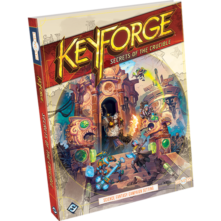 Extensie joc, Fantasy Flight Games, KeyForge: Secretele Cruciblei, Multicolor