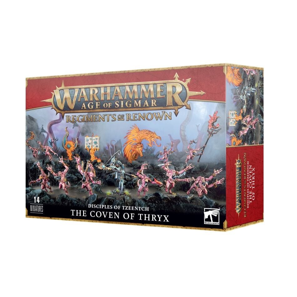 Set 14 figurine, Games Workshio, Age of Sigmar Disciples of Tzeentch ...