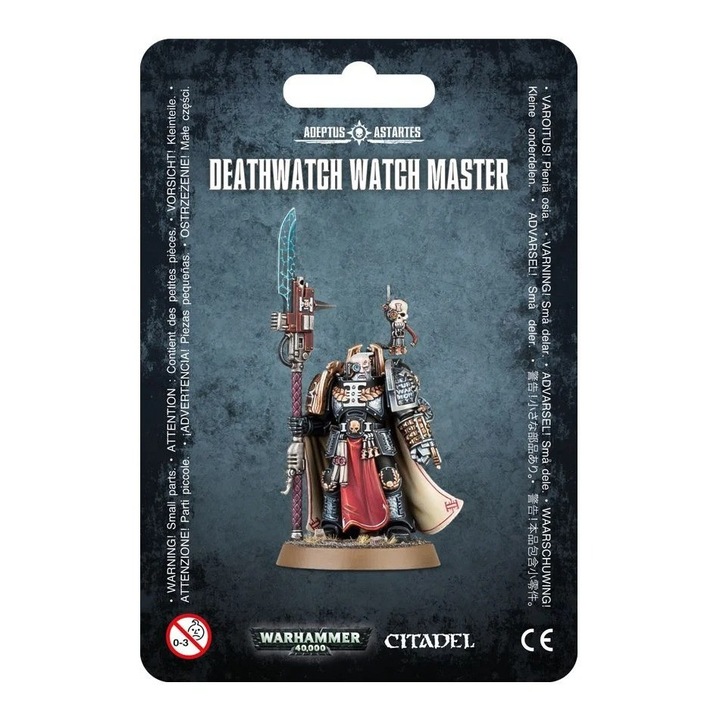 Set extensie joc, Games Workshop, Pentru Warhammer 40k, Deathwatch Watch Master, 1 miniatura, Plastic