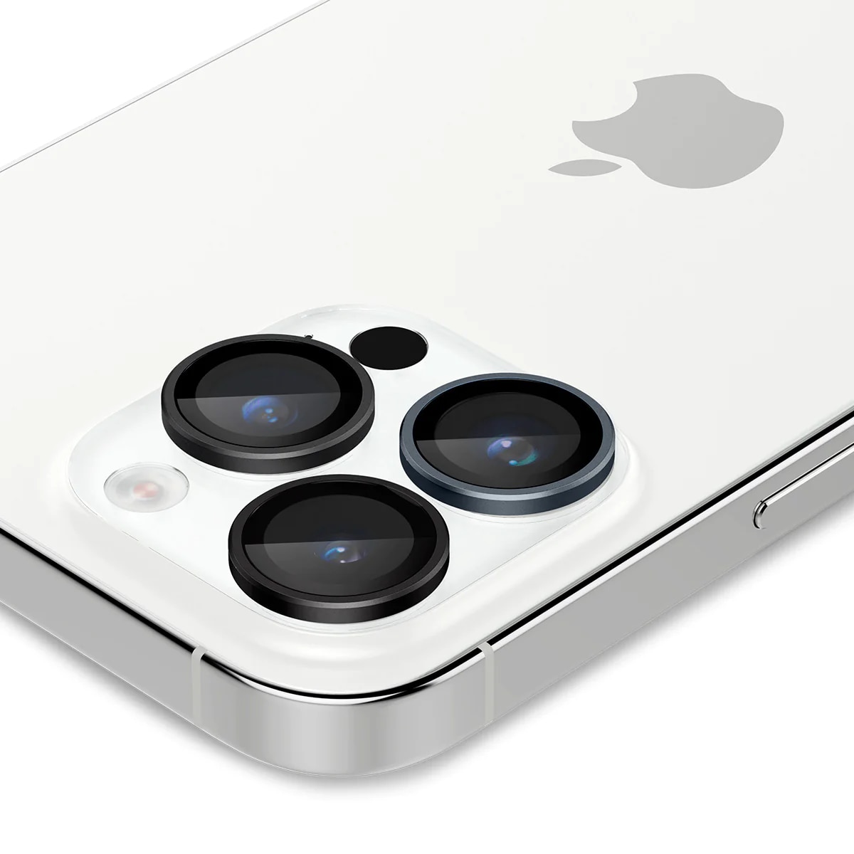 Set 6 protectii sticla camera foto Spigen Optik EZ FIT compatibil cu iPhone 14 Pro / 14 Pro Max / 15 Pro / 15 Pro Max Zero One
