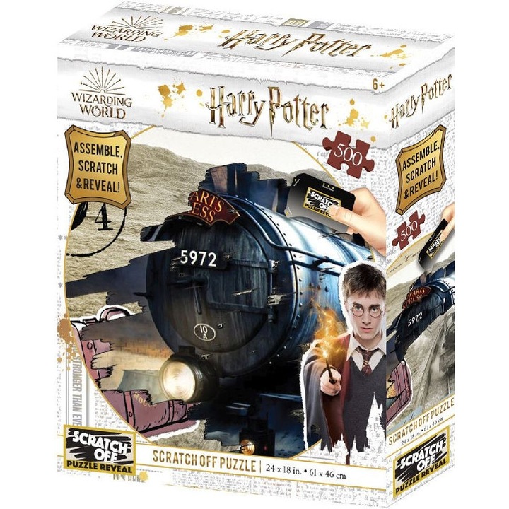 Пъзел от 500 части Hogwarts Express, Wizarding World, 6+ години
