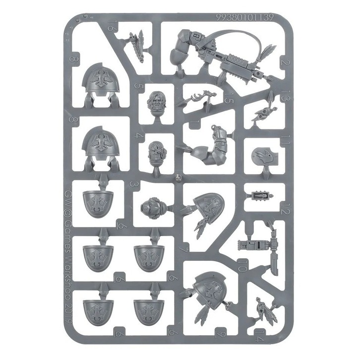 Set Raven Guard Primaris, Games Workshop, Gri