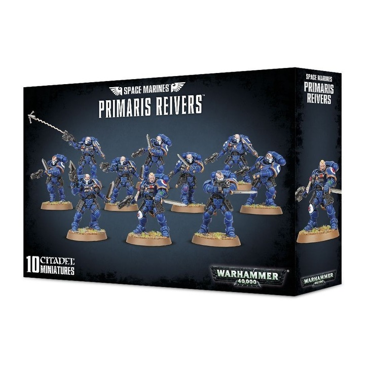 Set de constructie Space Marine Primaris Reivers, Games Workshop, Plastic, Multicolor