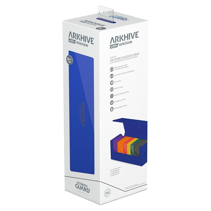 Suport documente Ultimate Guard Arkhive 400+, monocolor, material rezistent, 310x95x113mm