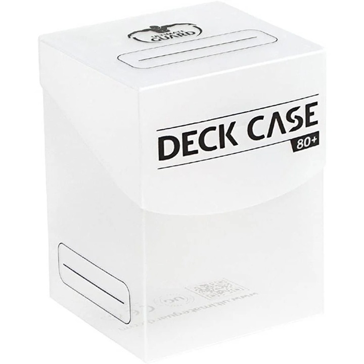 Cutie Depozitare Ultimate Guard Deck Case 80+ Standard Size - Transparent