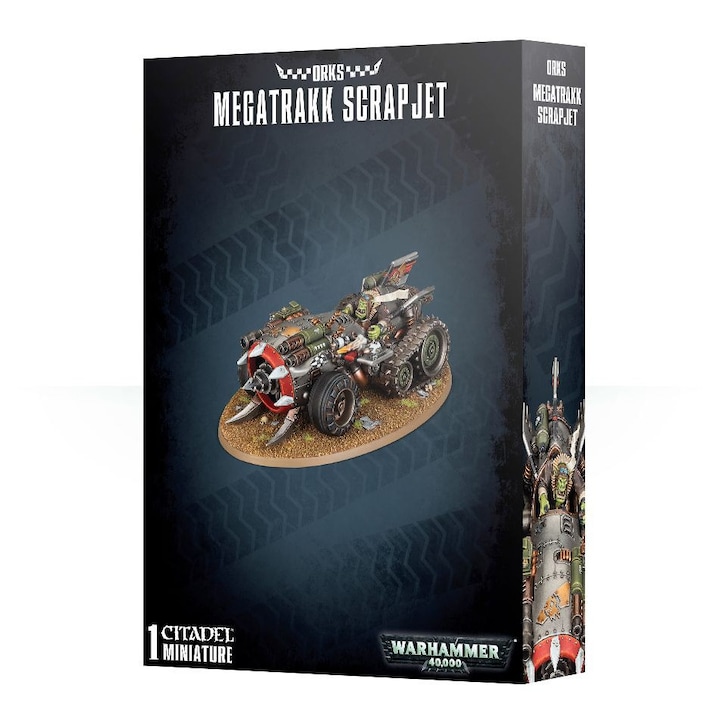 Set de constructie Megatrakk Scrapjet, Games Workshop, 65 piese