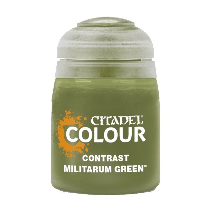 Miniatűr Festék, Citadel, Contrast Militarum Green, 18ml