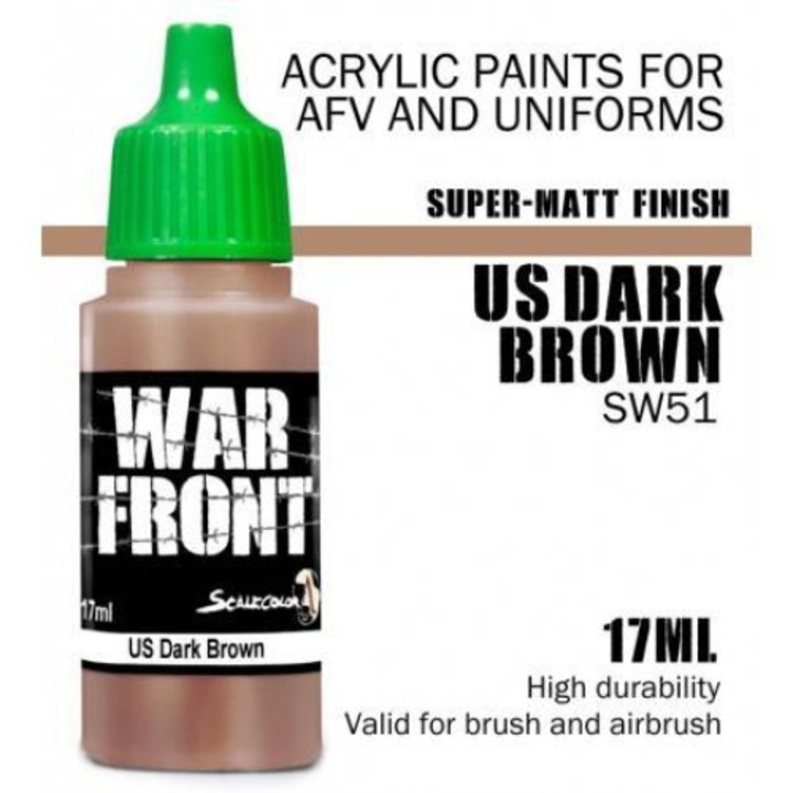 Scale75: ScaleColor WarFront - American Dark Brown