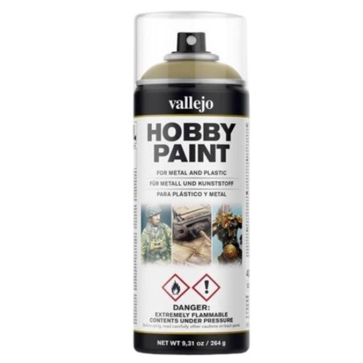 Spray festék, Vallejo, 400 ml, okker