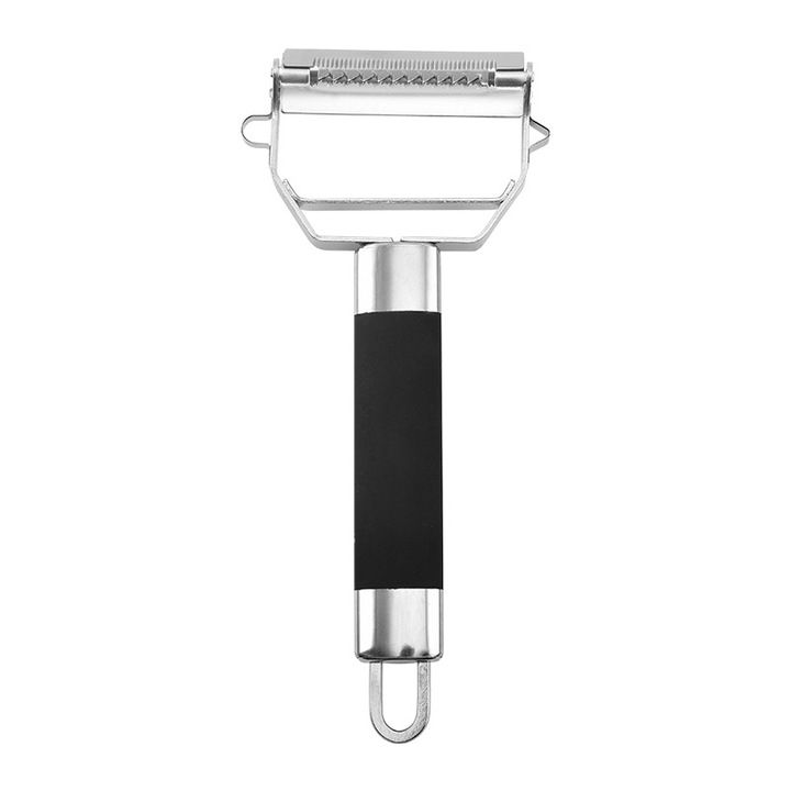 Tartozék zöldségek és gyümölcsök pucolásához, julienne zöldségek vágásához, gyümölcs szeleteléséhez, kényelmes csúszásmentes fogantyú