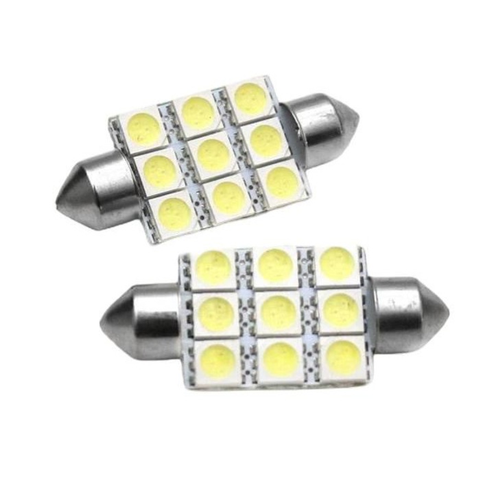 Bec auto, Interlook, LED, 12 V, 39 mm