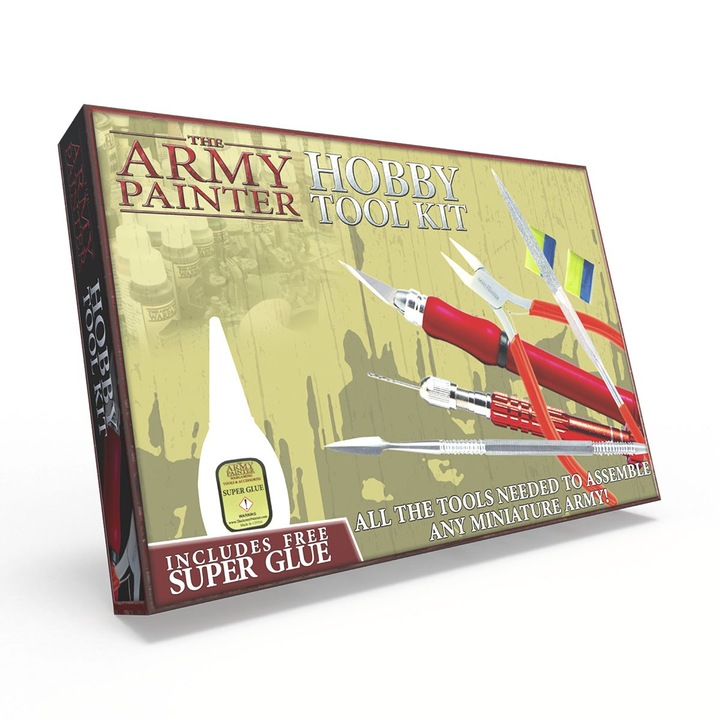 Комплект инструменти, The Army Painter, 5 части, Многоцветен
