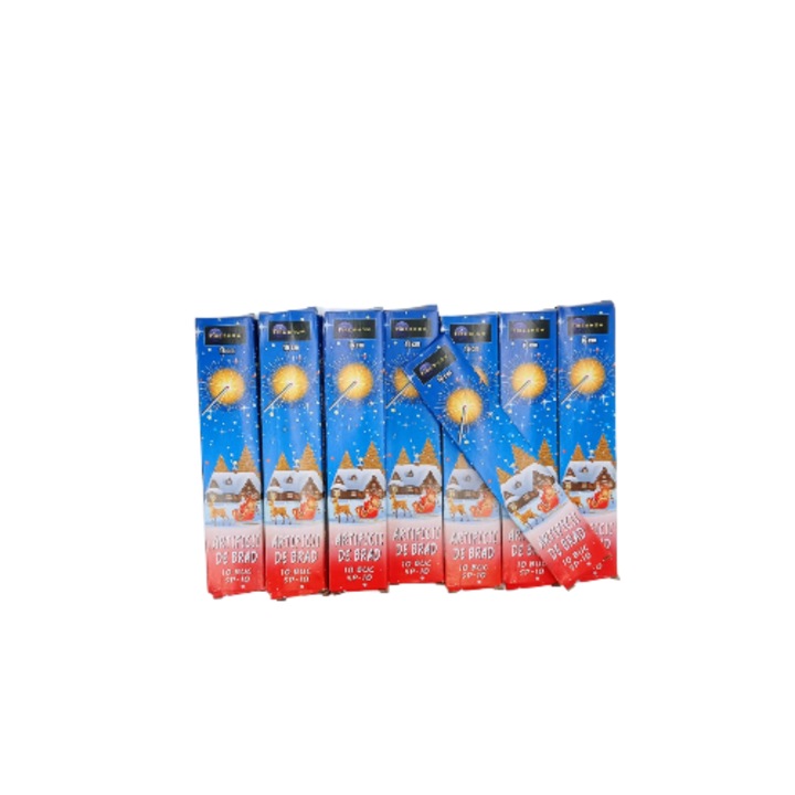 Set 100 bucati artificii sparklers, 16 cm