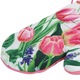 Konyhai kesztyű 18x27 mágnessel 2 db fehér rózsaszín tulipánnal