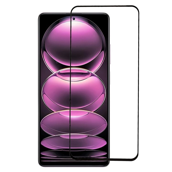 Стъклен Протектор TA TECH ARMOR за Xiaomi Redmi Note 12 Pro 5G, Прозрачен/ Черен