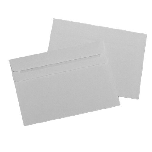 Set plicuri LC/6 114mm x 162mm alb, autoadeziv, 25 bucati