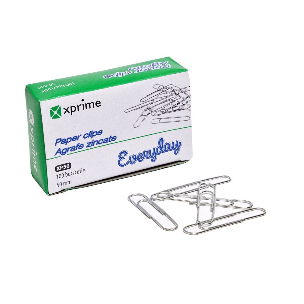 Agrafe zincate Xprime, 50 mm.