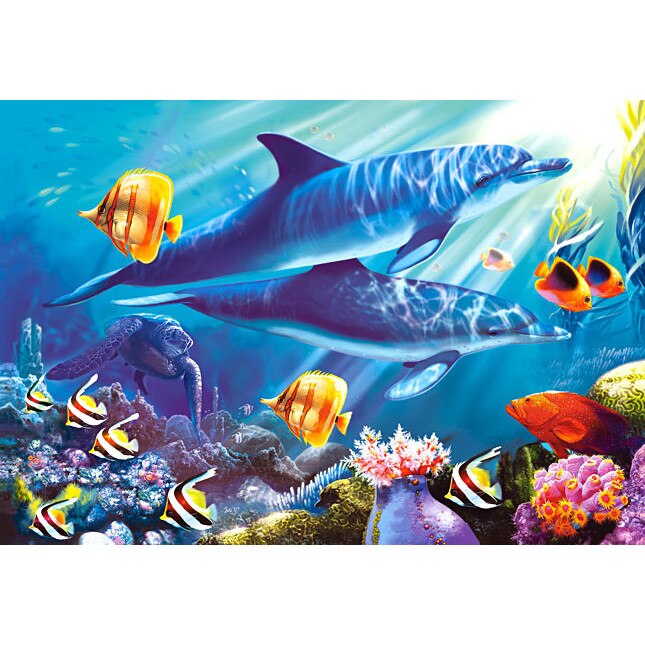 Puzzle Castorland - 1500 de piese - Lumea subacvatica