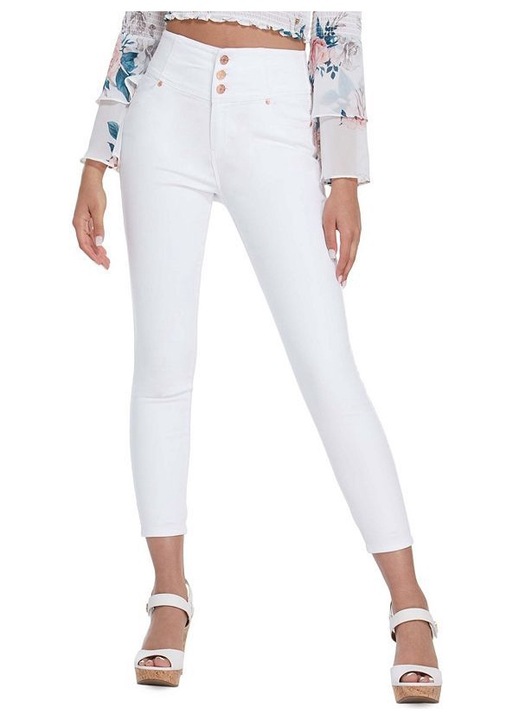 Тесни дънки GUESS, 27, Бяло