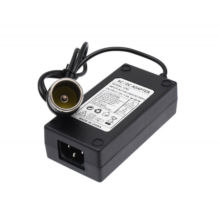 Alimentator 12V, 5A, Mufa de Bricheta Auto