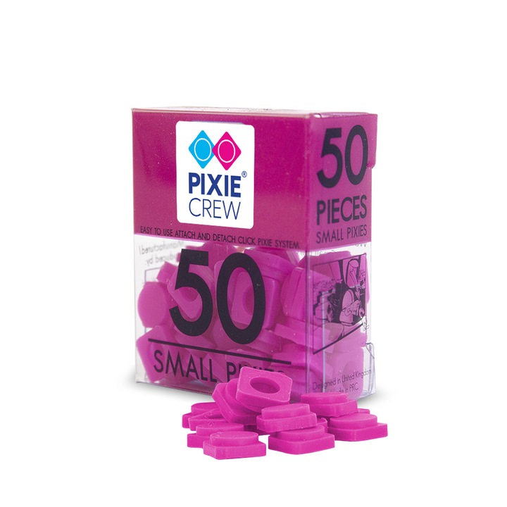 Комплект малки пиксели Pixie Crew Fuchsia 50 бр, Цикламен
