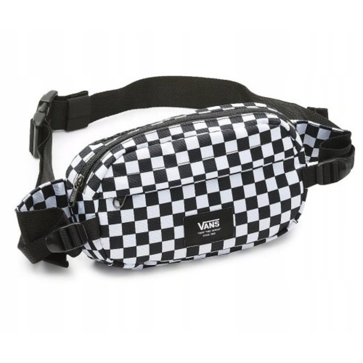 Спортна чантичка, Vans, Полиестер, 150 см, Бяло/Черно