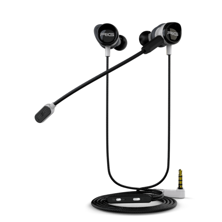 Nacon RIG 200 HS Gamer Fülhallgató, Fehér/Fekete