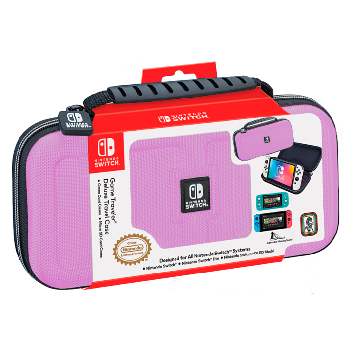 Калъф за пътуване Nacon Switch, розов