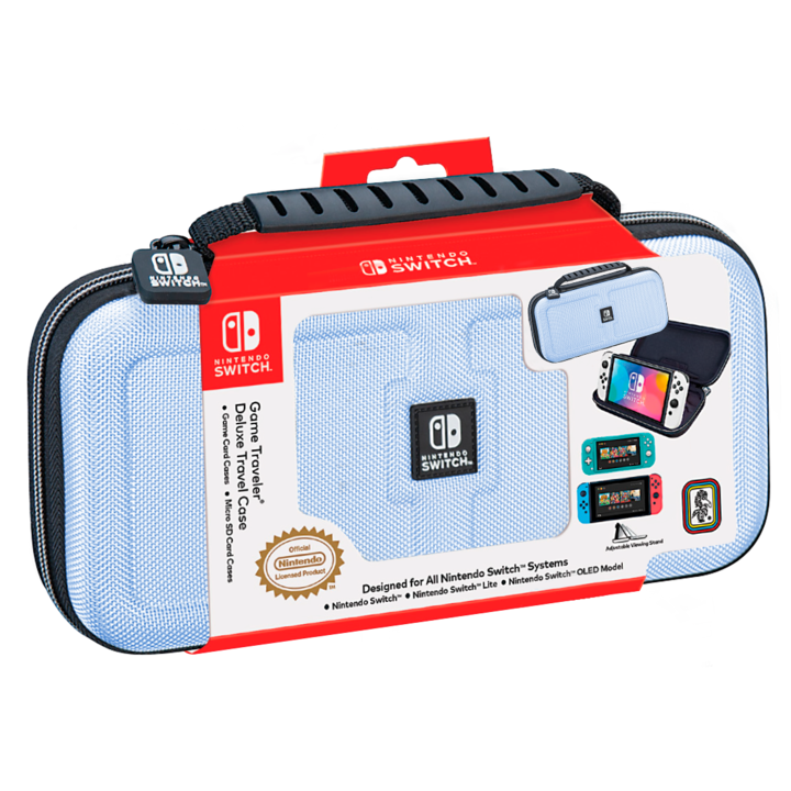 Калъф за пътуване Nacon Switch, пастелно синьо