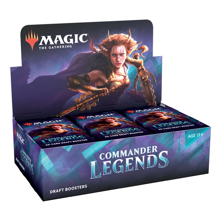 Magic The Gathering: Commander Legends Draft Boosters, Wizards of the Coast, 13+