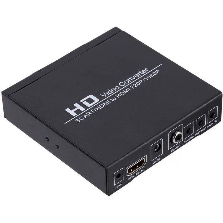 Convertor de la SCART/HDMI la HDMI, 720p/1080p