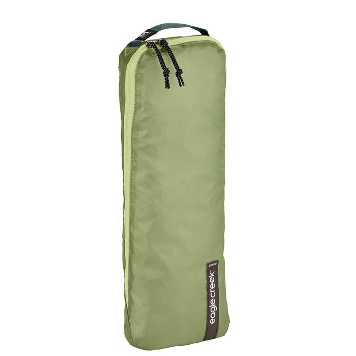Пътна чанта, Eagle Creek, полиестер, 12,5x36x4 см, 3,5 л, зелена