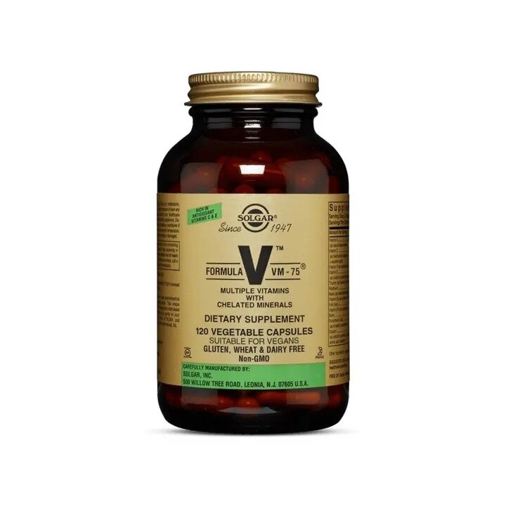 Хранителна добавка, Solgar FORMULA VM-75, 120 капсули - eMAG.bg