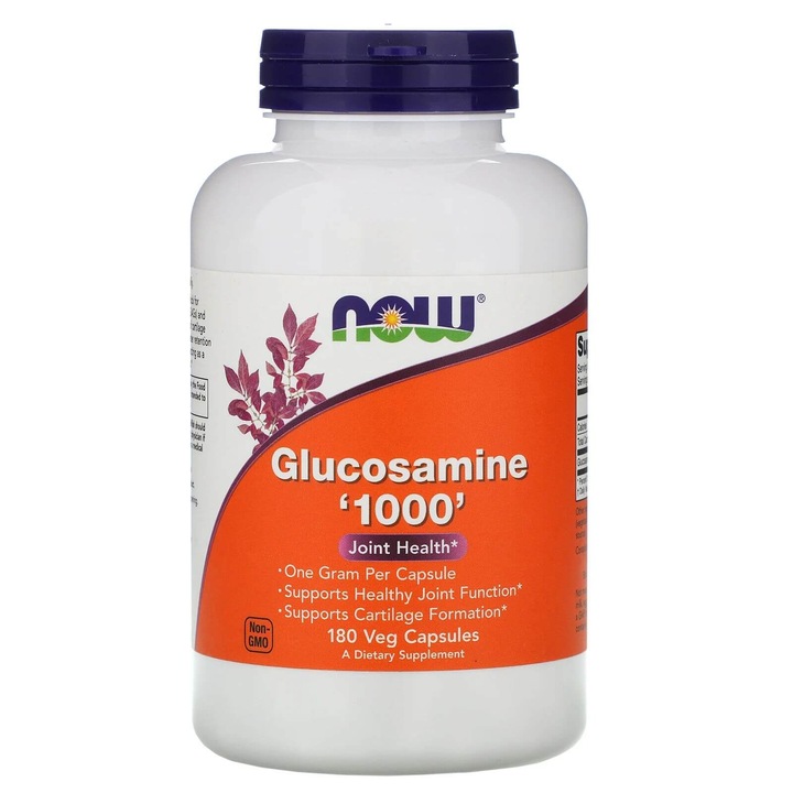 Глюкозамин "1000" за здравето на ставите, Now foods, 180 капсули
