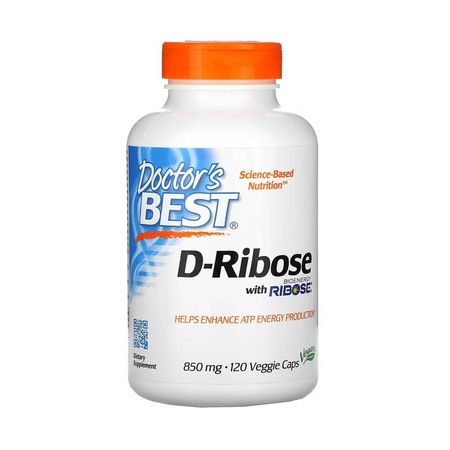 D-Riboza (BioEnergy Ribose), 850 mg, Doctor's Best, 120 capsule - eMAG.ro